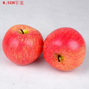 高仿真水果蔬菜大紅蘋果模型  加重型 逼真仿真紅富士假蘋果